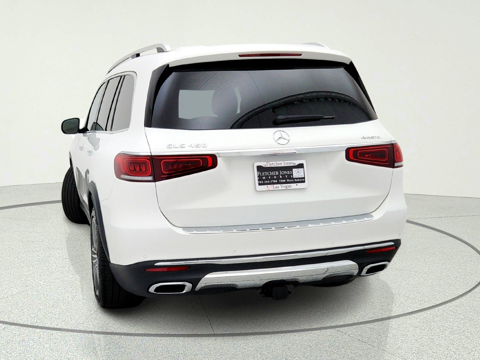 Certified Used 2023 Polar White Mercedes-Benz GLS 450 image 11