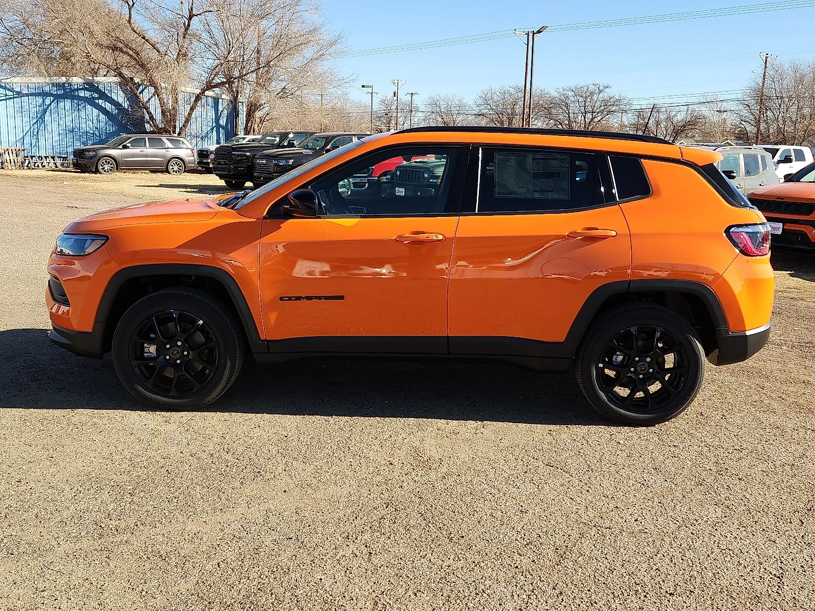 New 2026 Orange Jeep LATITUDE ALTITUDE 4X4 image 2