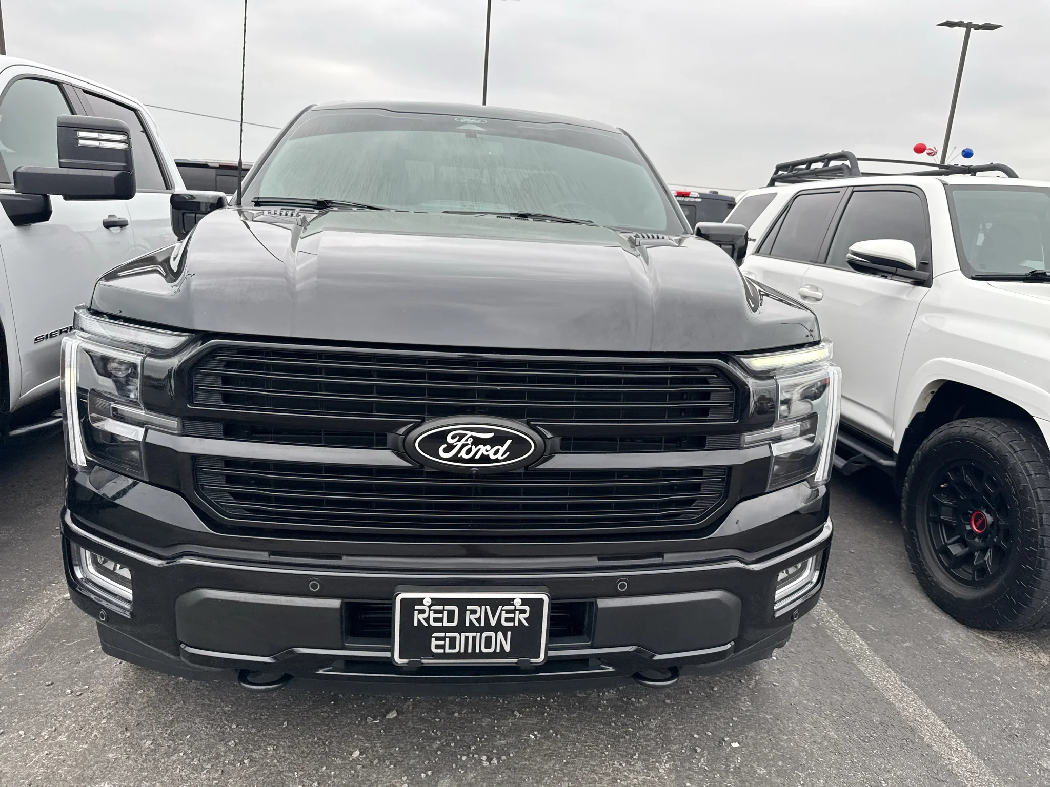 Used 2025 Agate Black Metallic Ford Platinum image 2