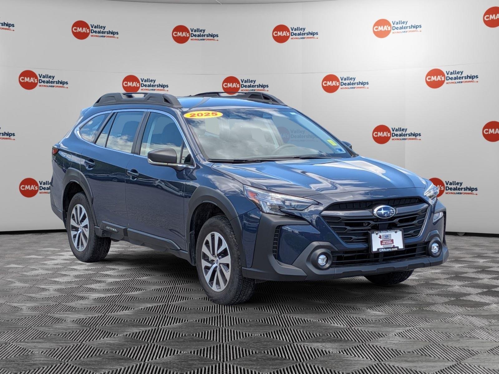 Used 2025 Cosmic Blue Pearl Subaru BASE image 3