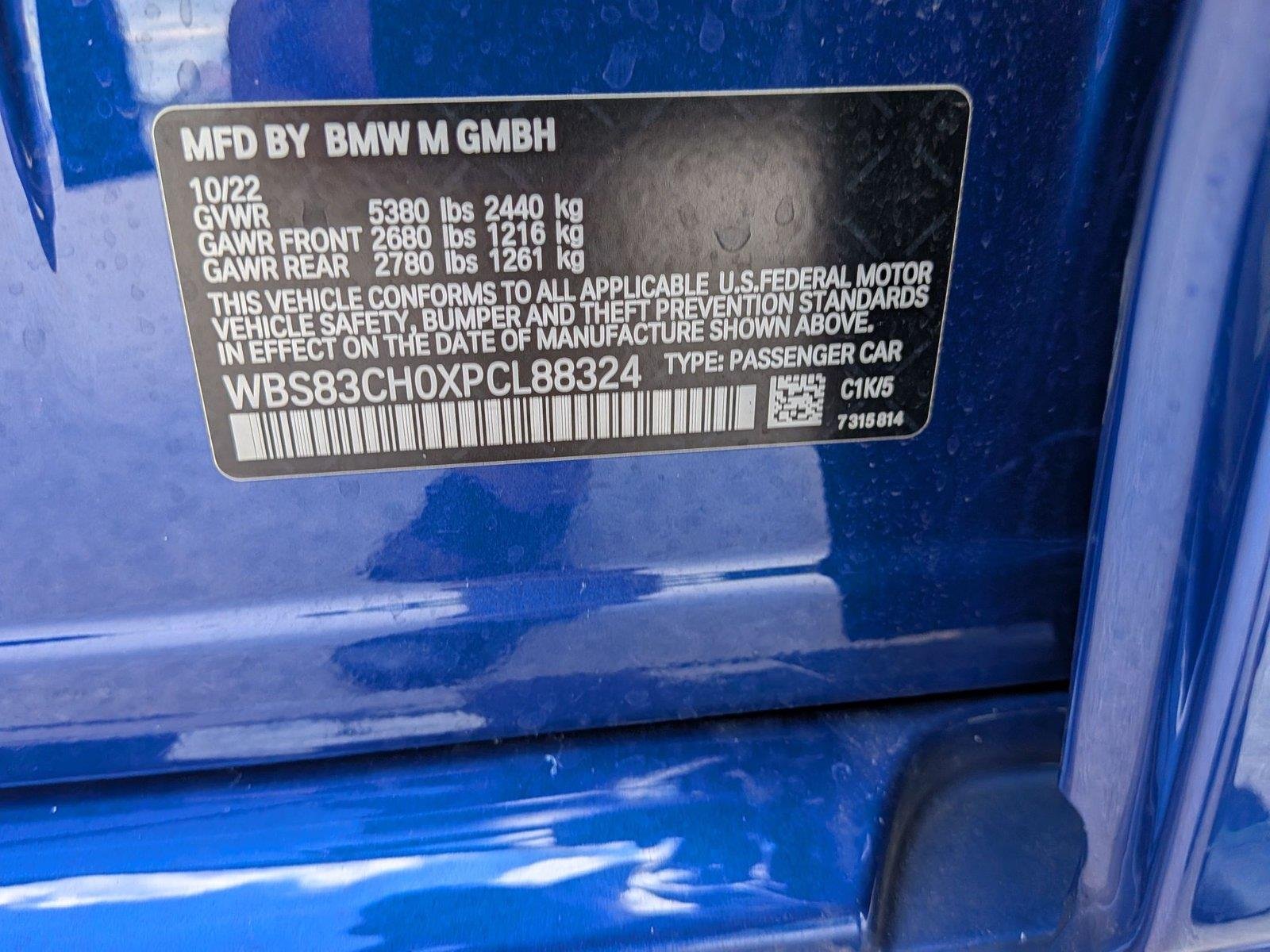 Used 2023 Marina Bay Blue Metallic BMW  image 40