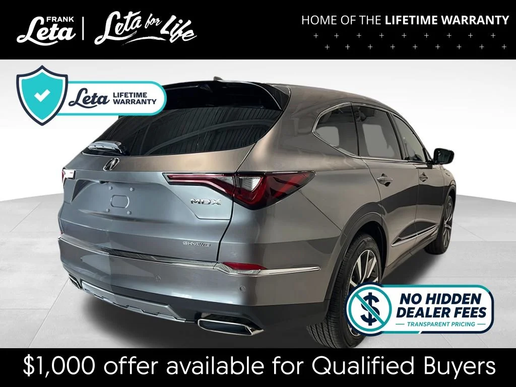 New 2026 Liquid Carbon Metallic Acura Technology Package image 8
