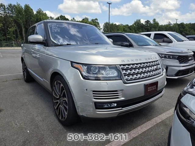 Used 2017 Silver Land Rover 3.0L V6 Supercharged HSE image 6