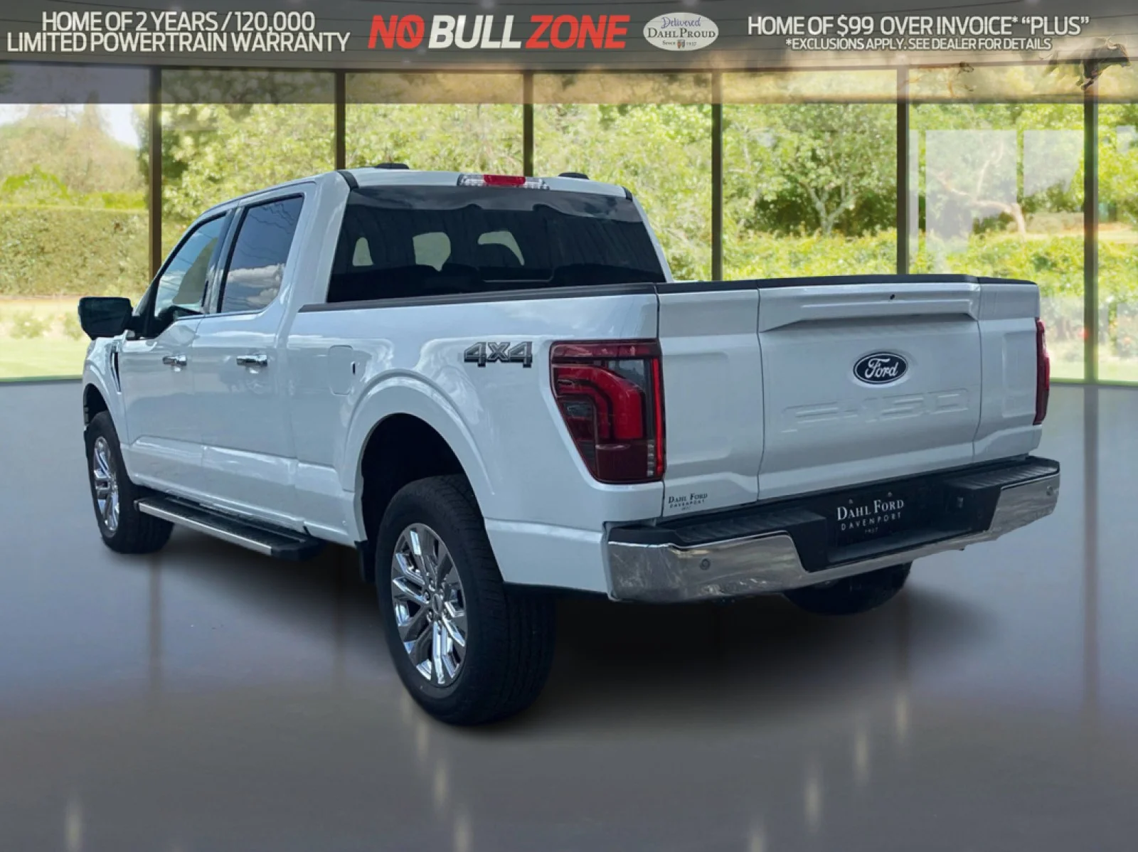 New 2026 Star White Metallic Tri-Coat Ford Lariat® image 3