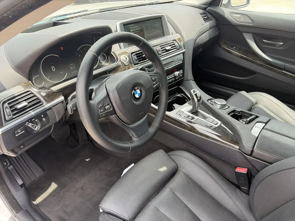 Used 2015 White BMW 640i image 12