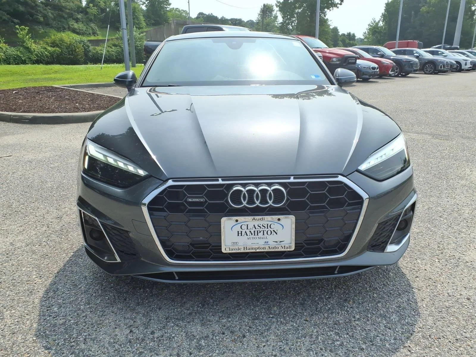 Certified Used 2023 Daytona Gray Pearl Effect Audi S line Premium image 2