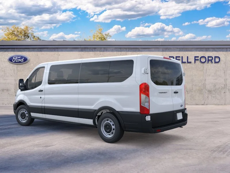 New 2026 Oxford White Ford Passenger Van XL image 4