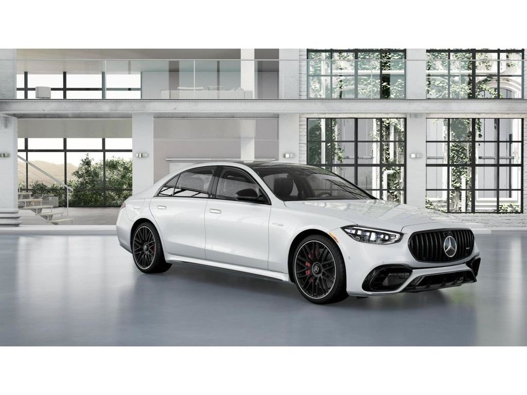 New 2026 MANUFAKTUR Moonlight White Metallic Mercedes-Benz AMG® S 63 E 4MATIC® Sedan image 11