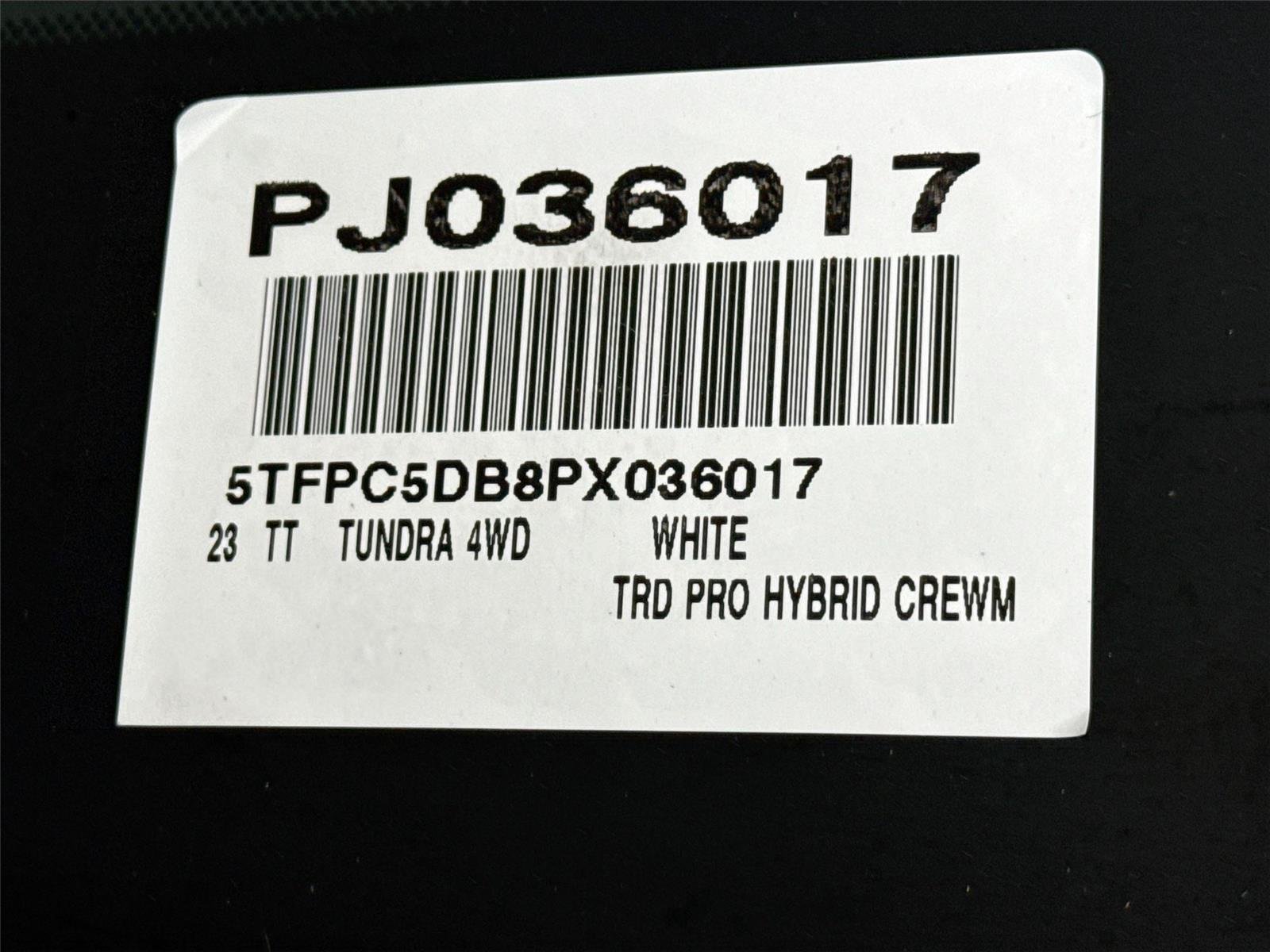 Used 2023 Ice Cap Toyota TRD Pro Hybrid image 47