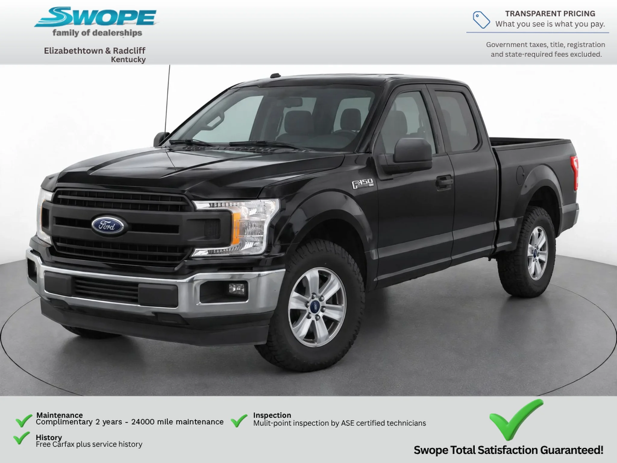 Used 2018 Shadow Black Ford XL image 1