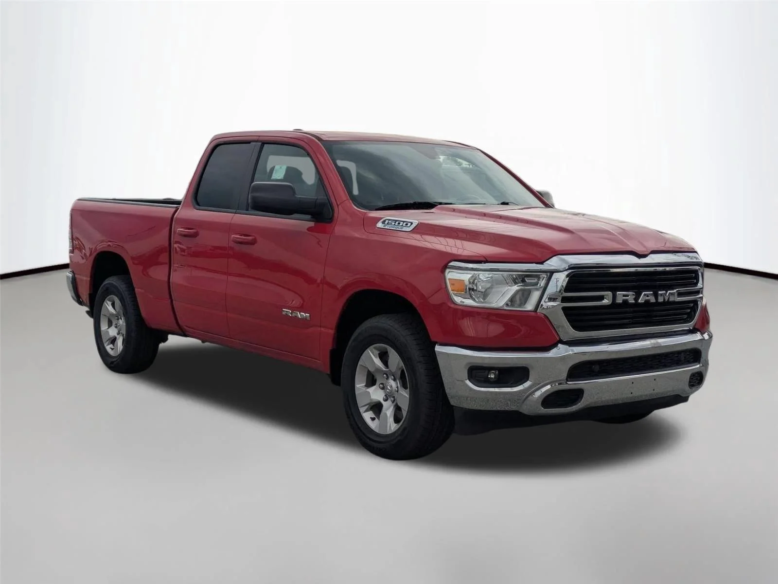 Used 2022 Flame Red Clearcoat Ram Big Horn image 3
