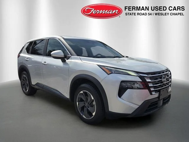 Certified Used 2024 Silver Nissan SV image 1