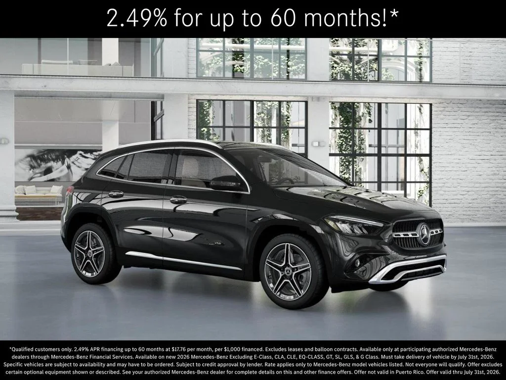 New 2026 Night Black Mercedes-Benz GLA 250 image 12