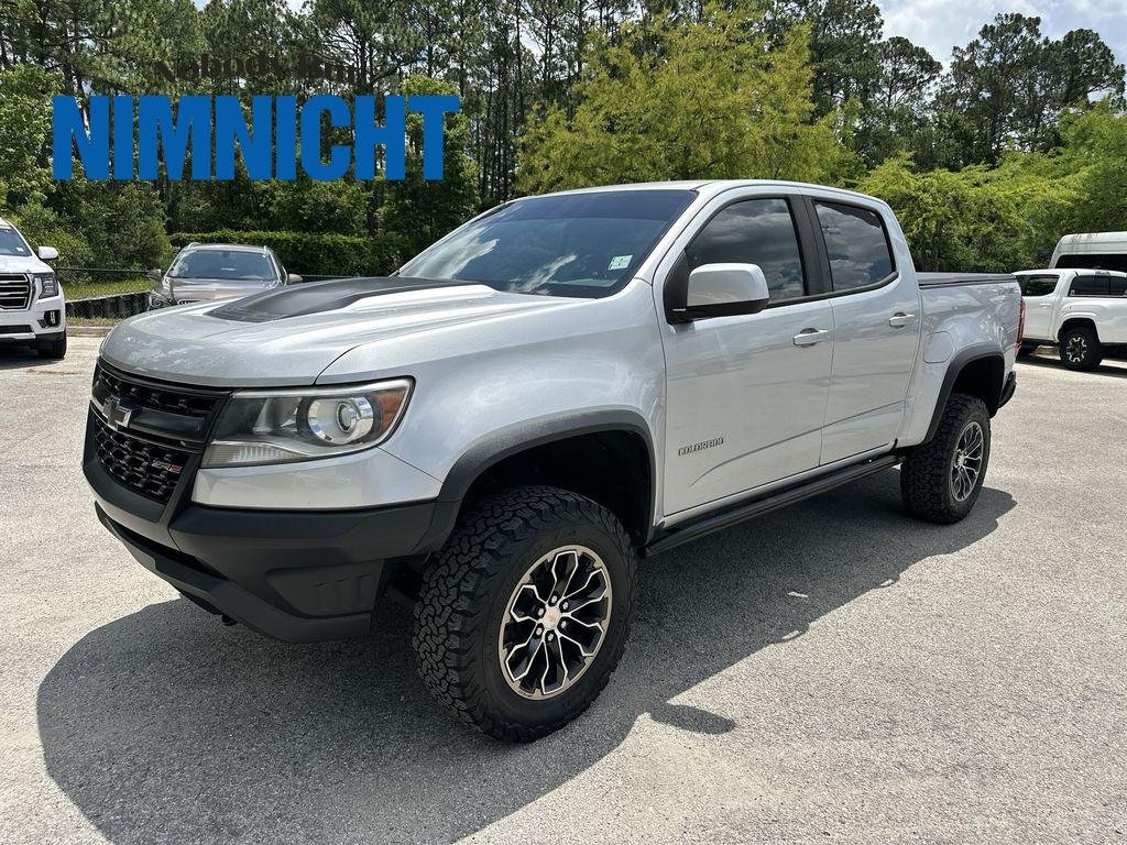 Used 2019 SILVER ICE METALLIC Chevrolet 4WD ZR2 image 1