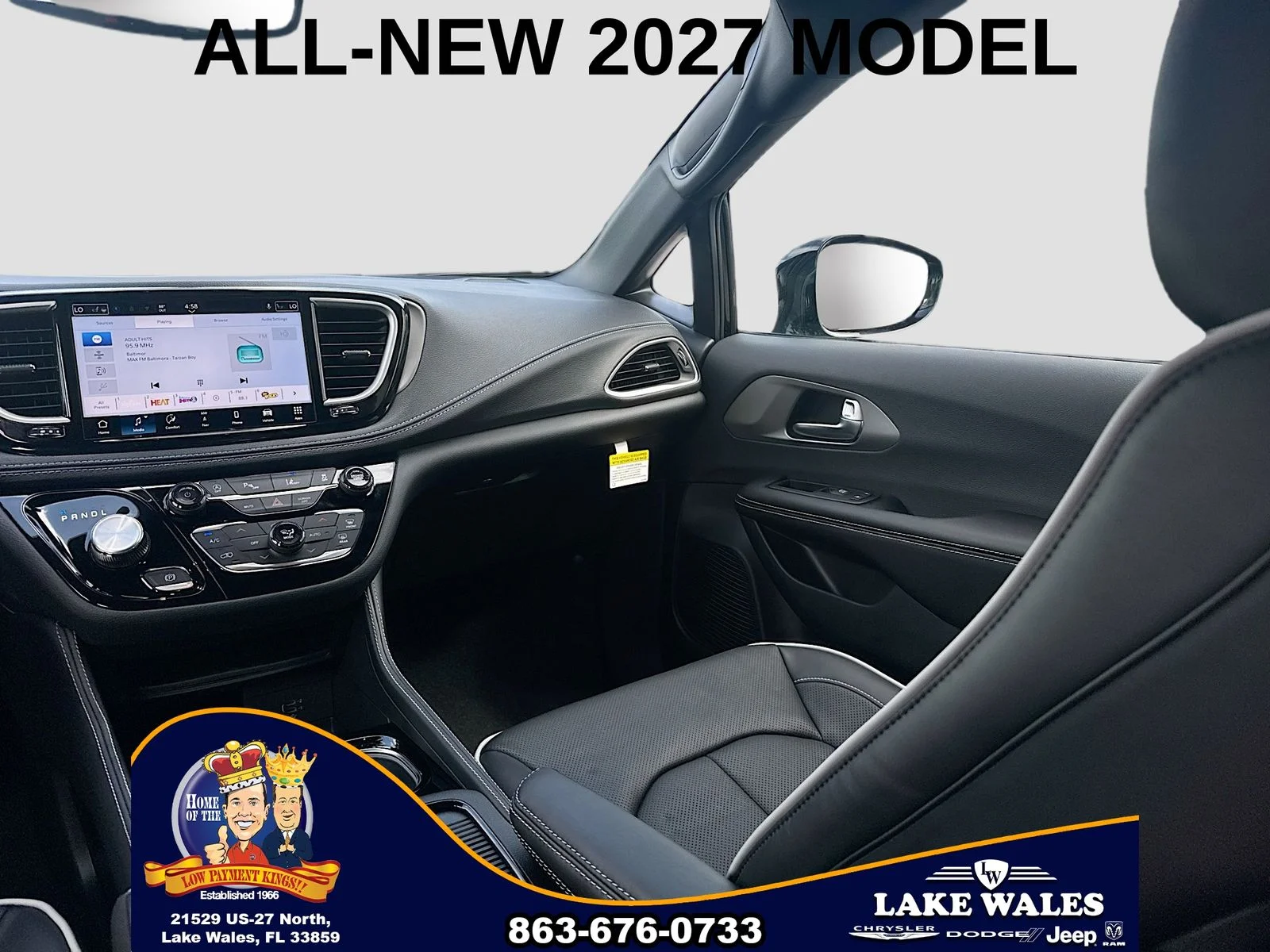 New 2027 Diamond Black Crystal Pearl-Coat Exterior Paint Chrysler Limited image 23