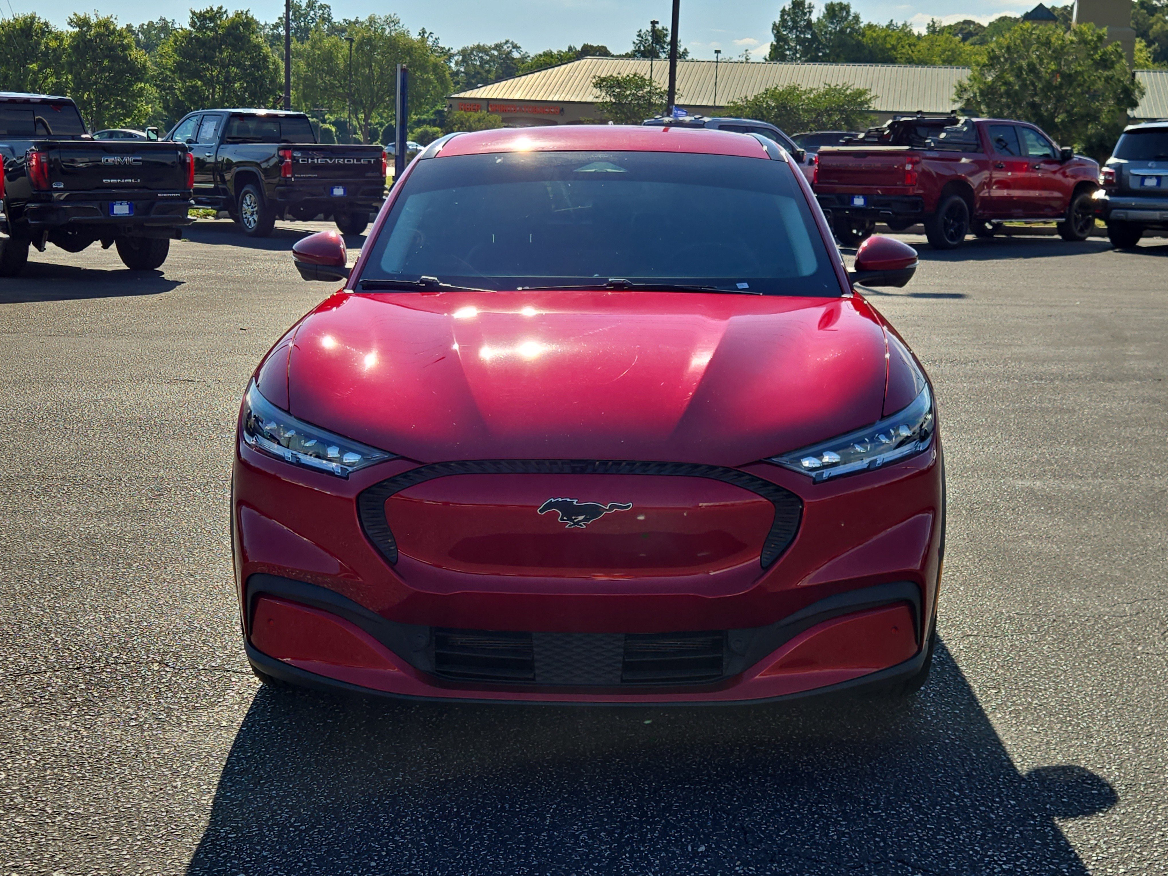 Certified Used 2022 Red Metallic Ford Select image 3