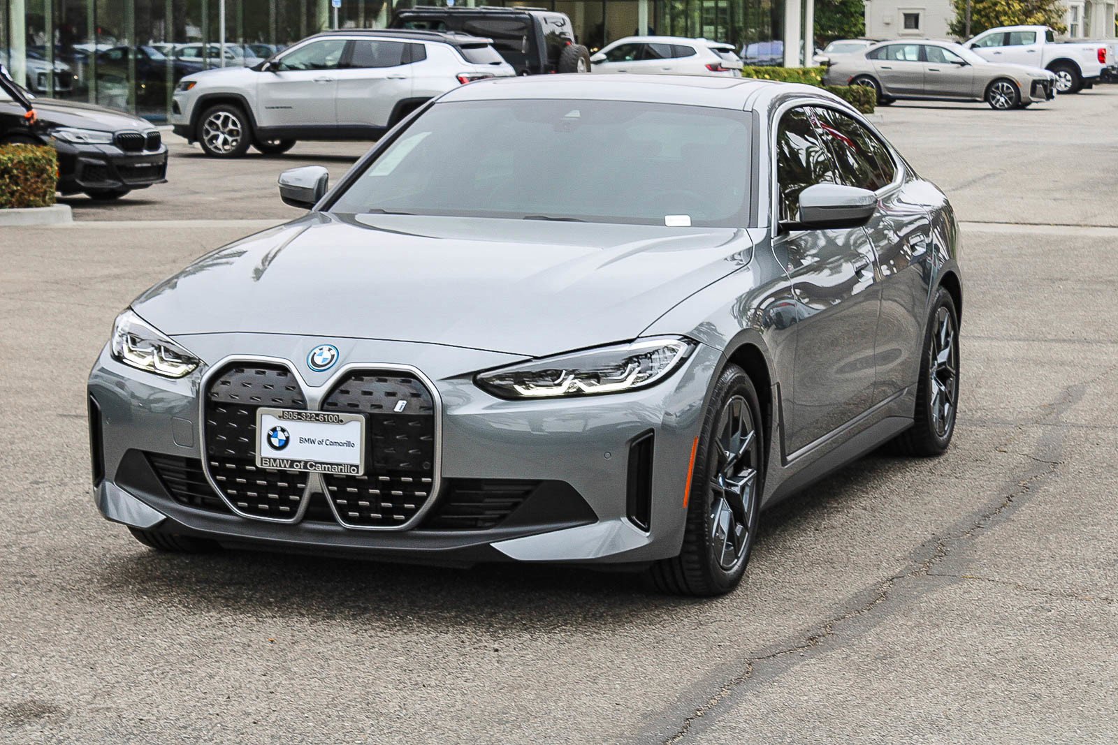 Used 2024 Skyscraper Grey Metallic BMW eDrive40 image 3