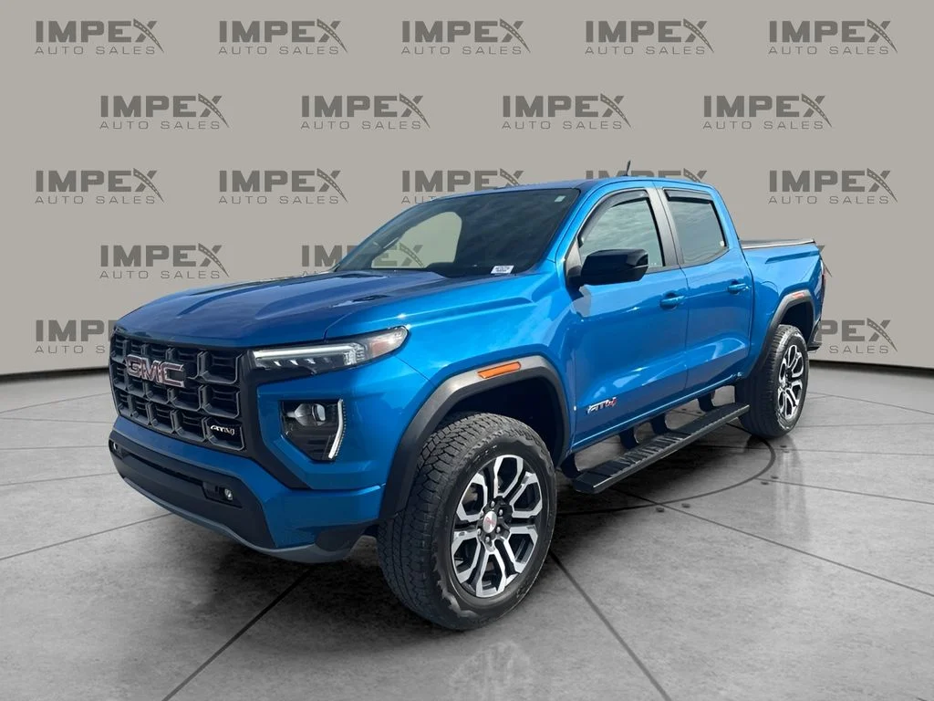 Used 2023 Blue GMC AT4 image 1