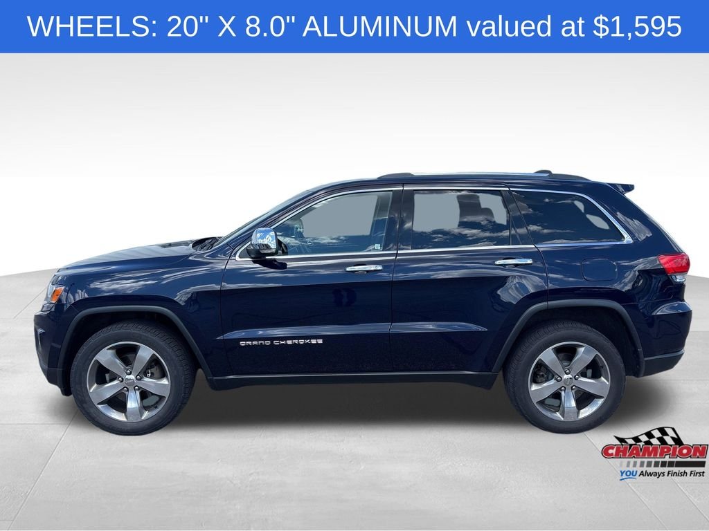 Used 2014 Blue Jeep Limited image 2