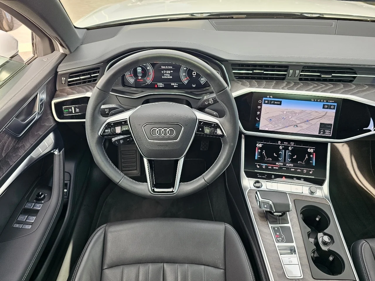 Used 2025 Glacier White Audi 55 Premium Plus image 5