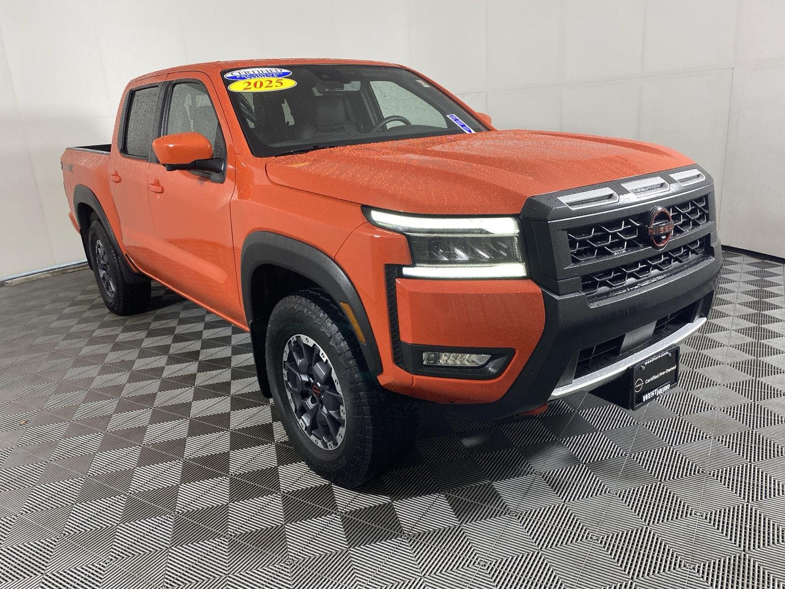 Certified Used 2025 Afterburn Orange Nissan PRO-4X image 9
