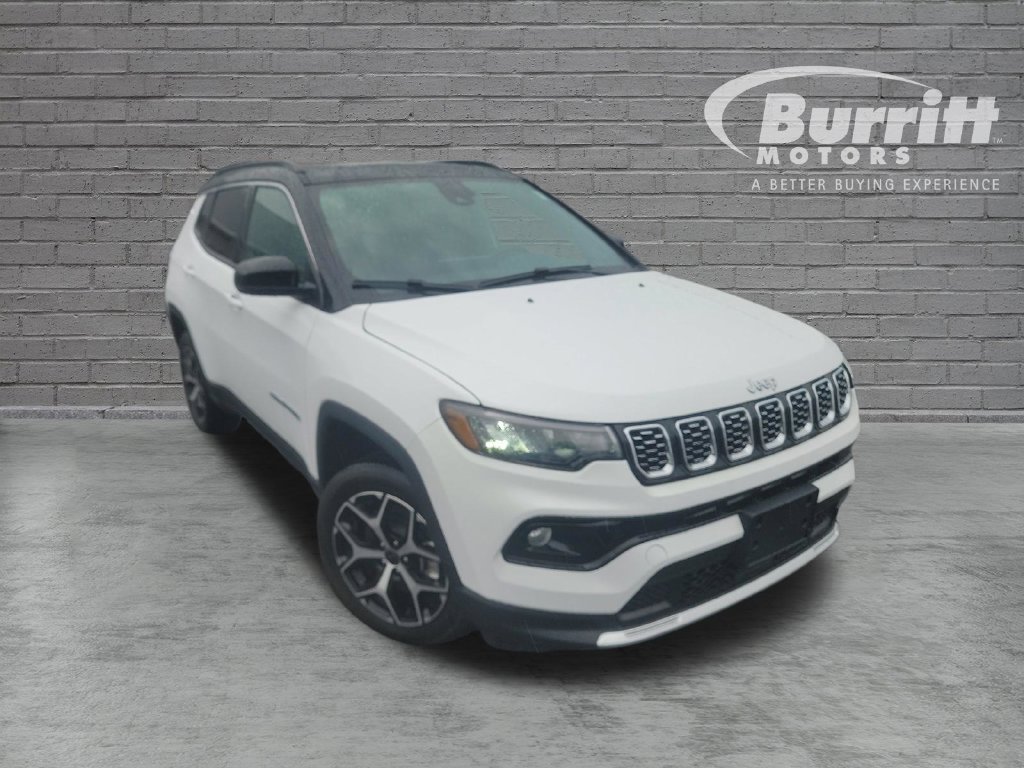 New 2026 Bright White Clear-Coat Exterior Paint Jeep Limited image 1