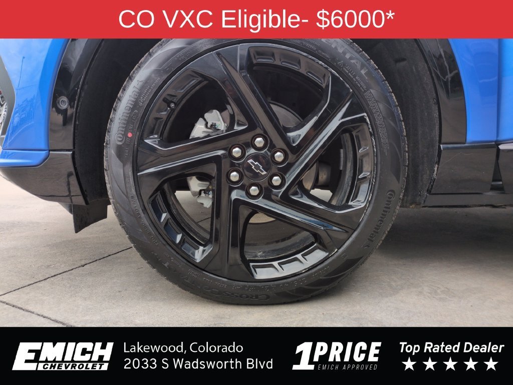 Used 2024 Riptide Blue Metallic Chevrolet 2RS image 26
