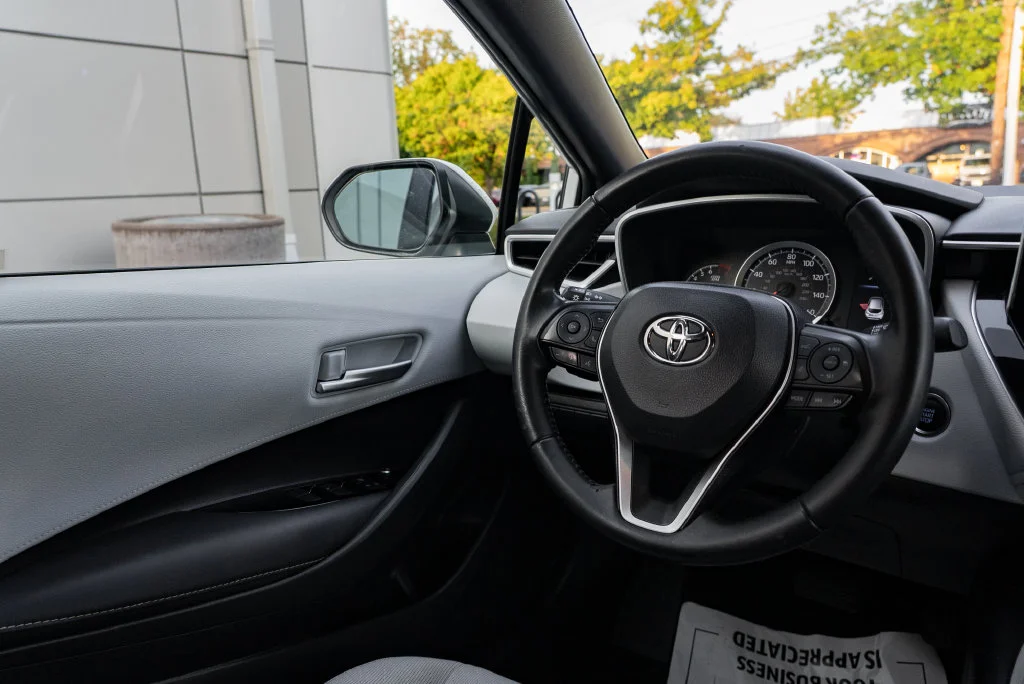 Used 2021 Beige Toyota SE image 11