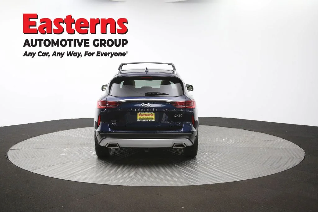 Used 2022 Blue INFINITI LUXE image 37