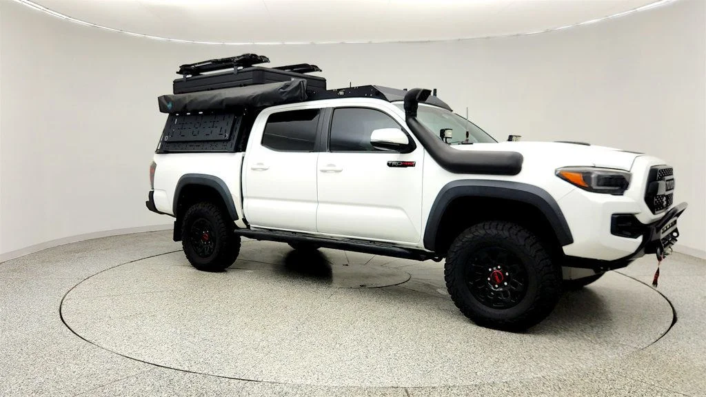 Used 2018 Super White Toyota TRD Pro Double Cab 5