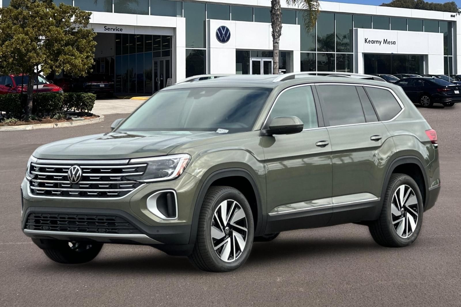 New 2026 Avocado Green Pearl Volkswagen SEL image 8