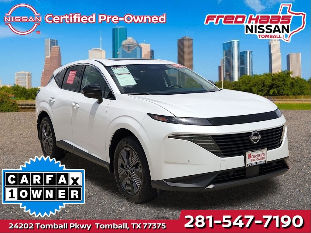 Certified Used 2025 White Nissan SL image 1