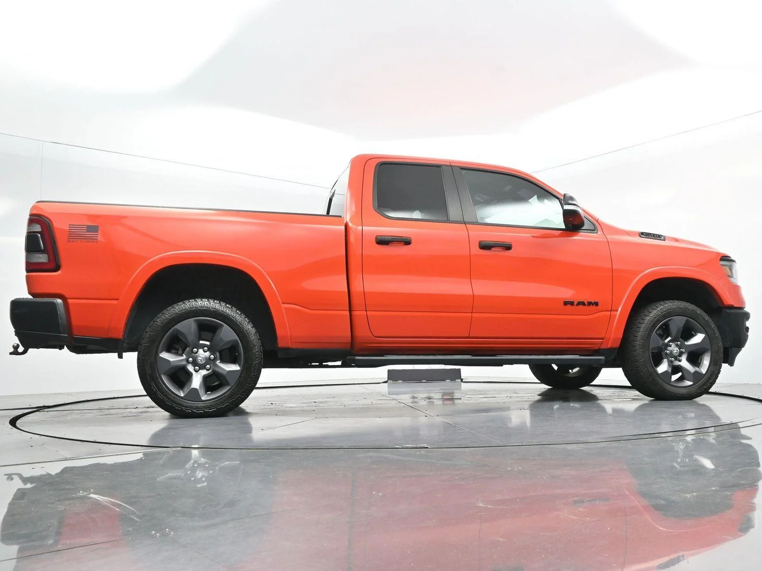 Used 2021 Spitfire Orange Clearcoat Ram Big Horn image 53