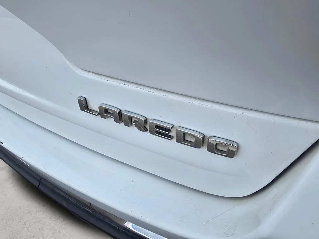 Used 2024 Bright White Clearcoat Jeep Laredo image 11