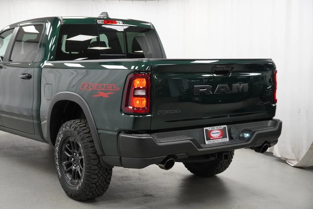 New 2026 Serrano-Green Metallic Exterior Paint RAM Rebel image 11