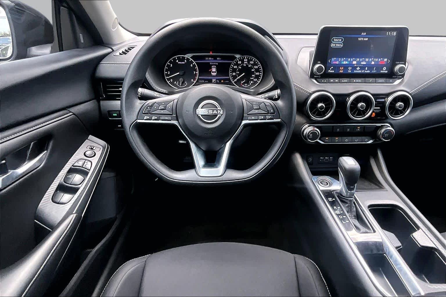 Used 2025 Super Black Nissan SV image 6