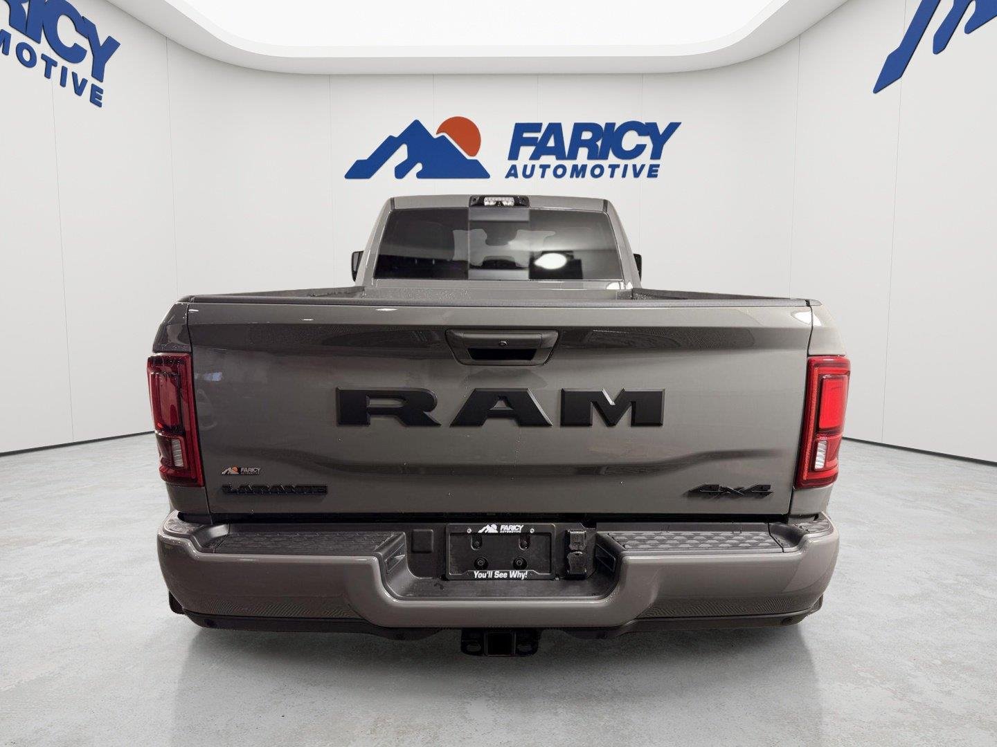 New 2026 Ceramic Gray Clear-Coat Exterior Paint RAM Laramie image 6