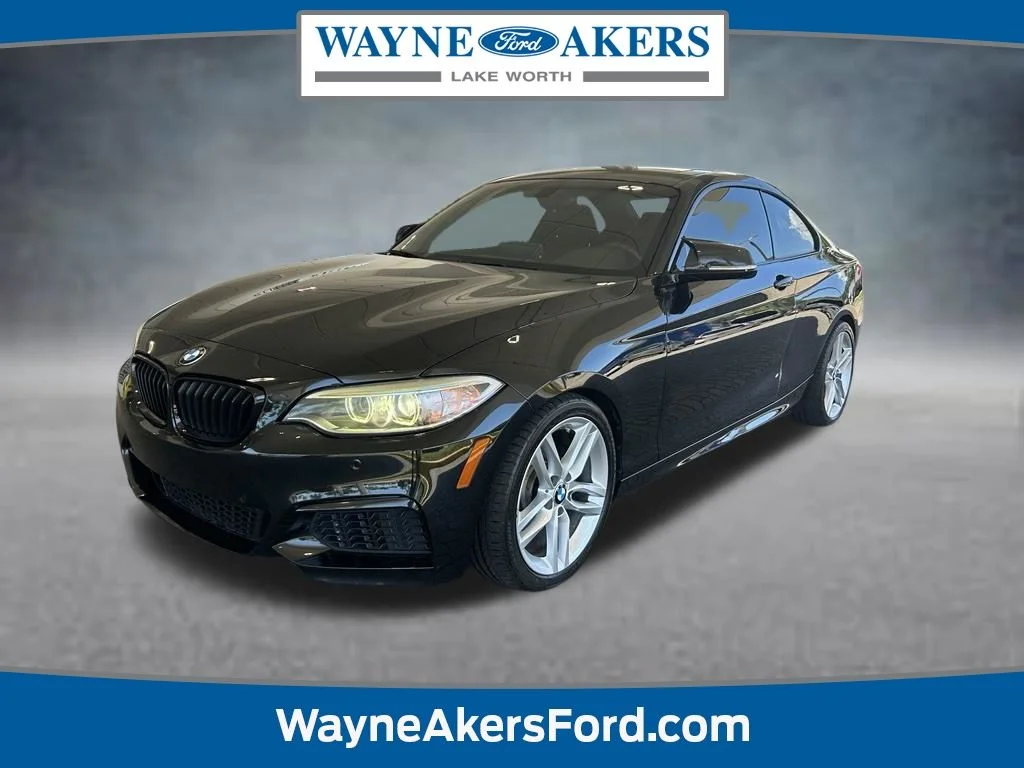 Used 2014 Black Sapphire Metallic BMW 228i image 1