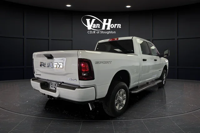 New 2026 Bright White Clear-Coat Exterior Paint RAM Big Horn image 7