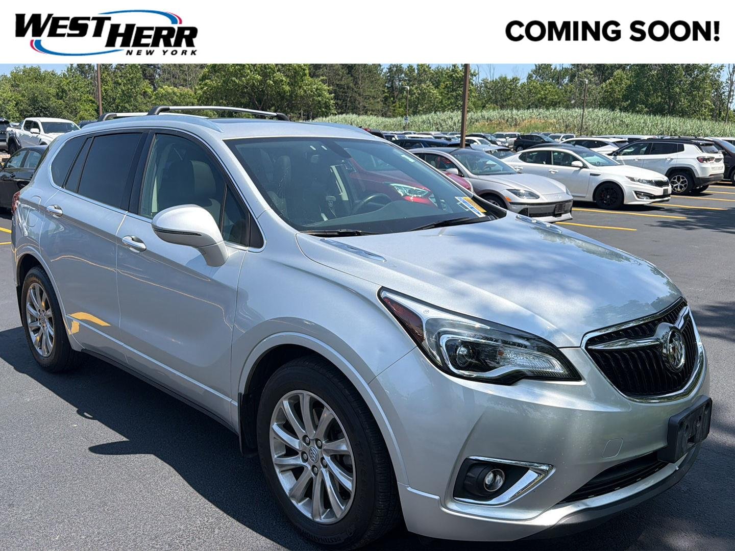 Used 2019 Galaxy Silver Metallic Buick Essence image 1