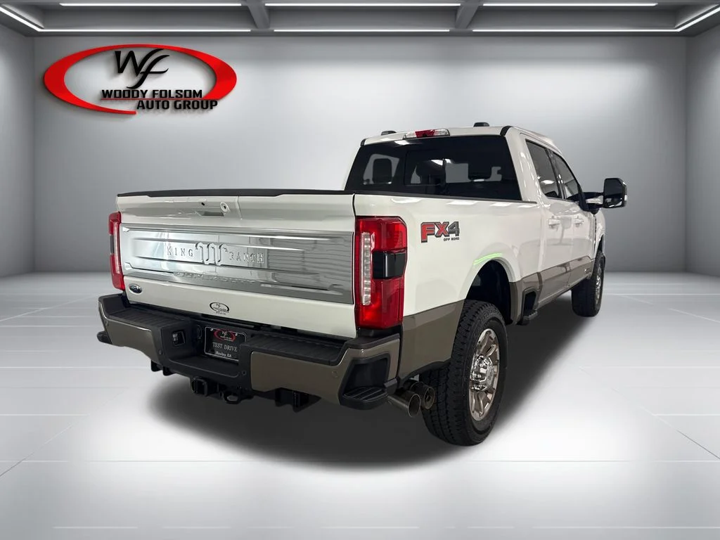 New 2026 Star White Metallic Tri-Coat Ford F-350® King Ranch® image 6
