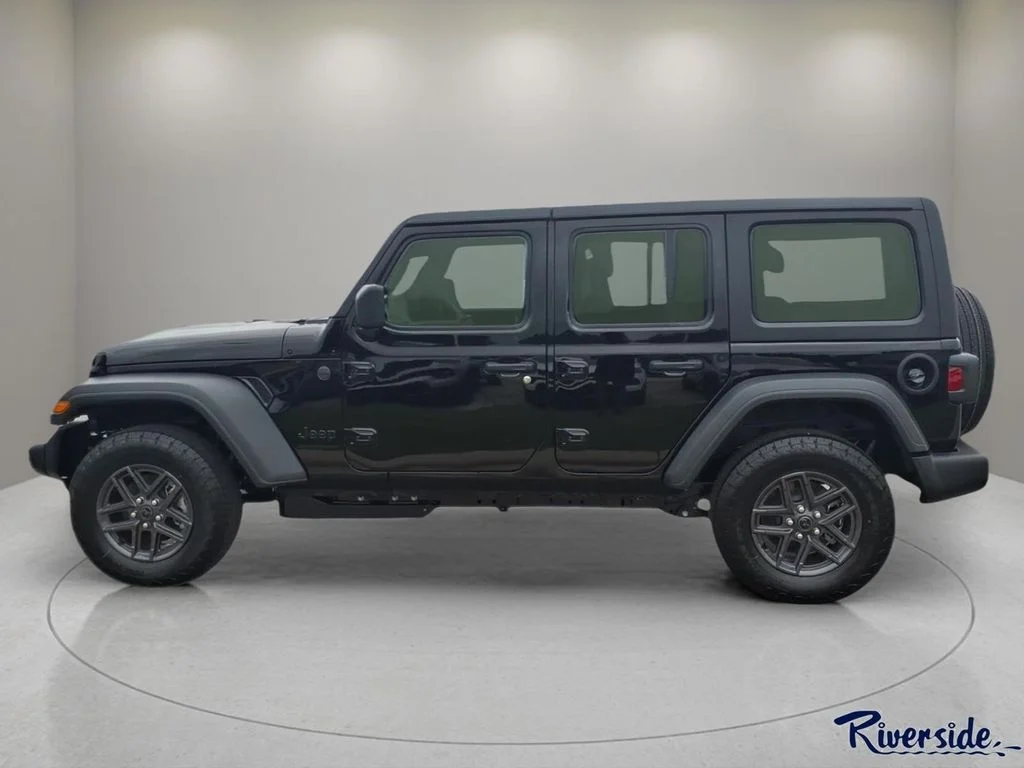 New 2026 Black Clearcoat Jeep Sport RHD image 3