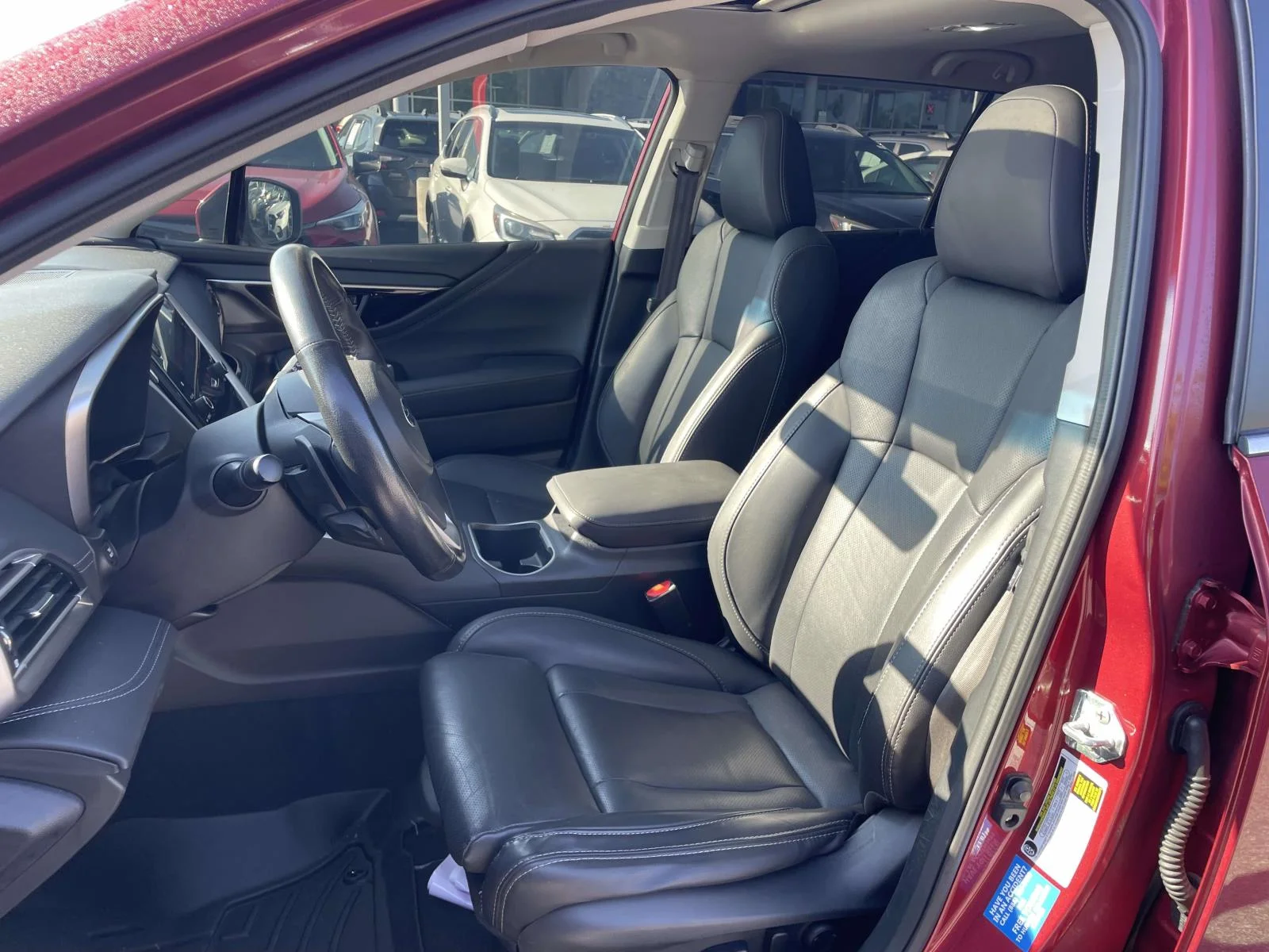 Used 2022 Crimson Red Pearl Subaru Limited image 8