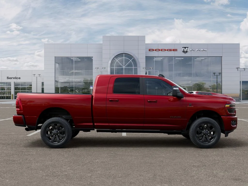 New 2026 Molten Red Pearl-Coat Exterior Paint RAM Laramie image 22