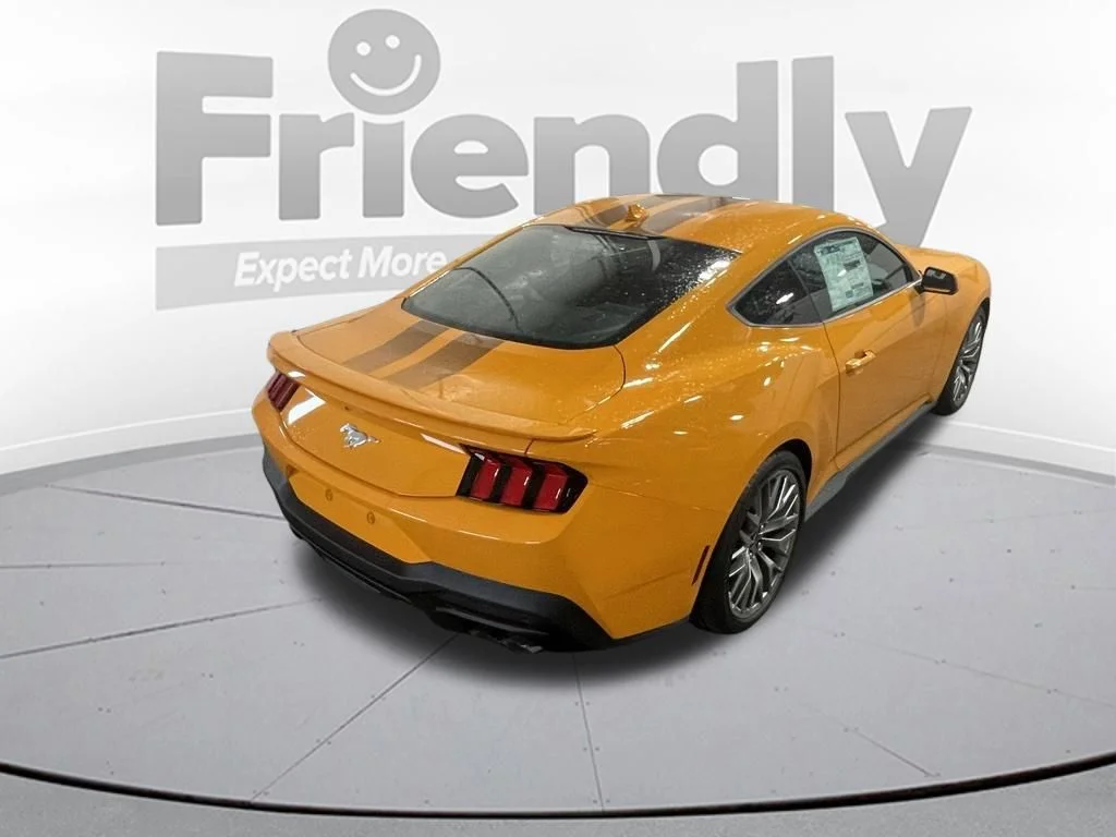 New 2026 Orange Fury Metallic Tri-coat Ford EcoBoost® Premium Fastback image 5