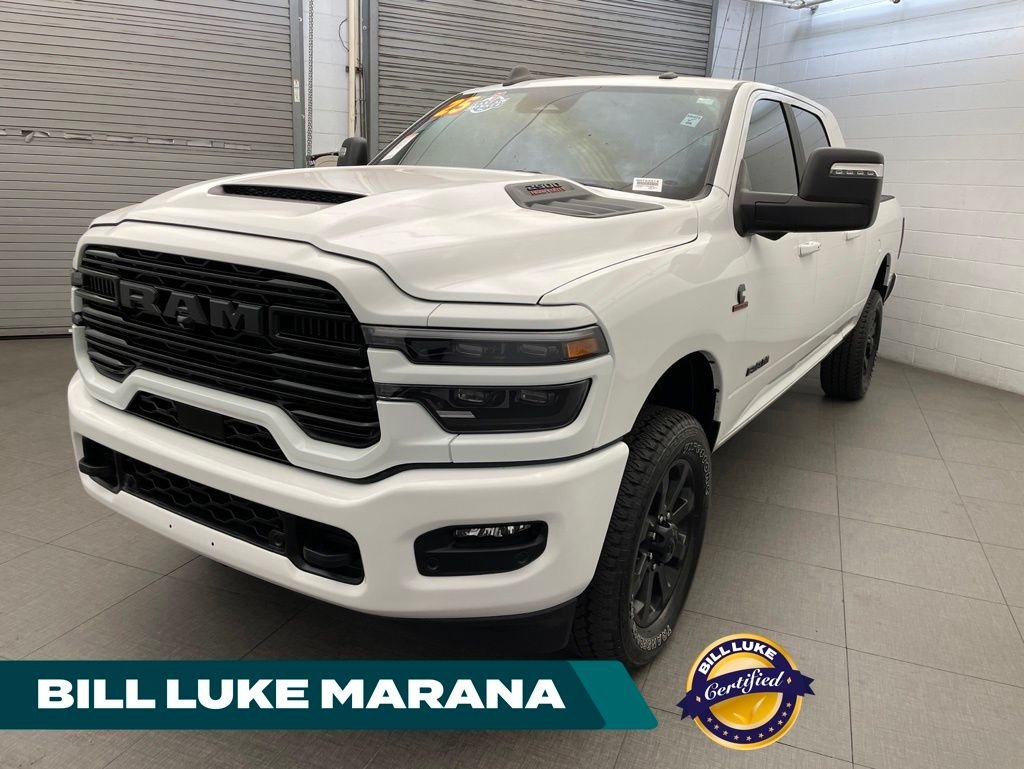 Certified Used 2025 White Ram Laramie image 1