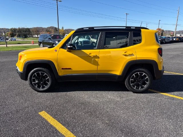 Used 2023 Solar Yellow Clearcoat Jeep Trailhawk image 2