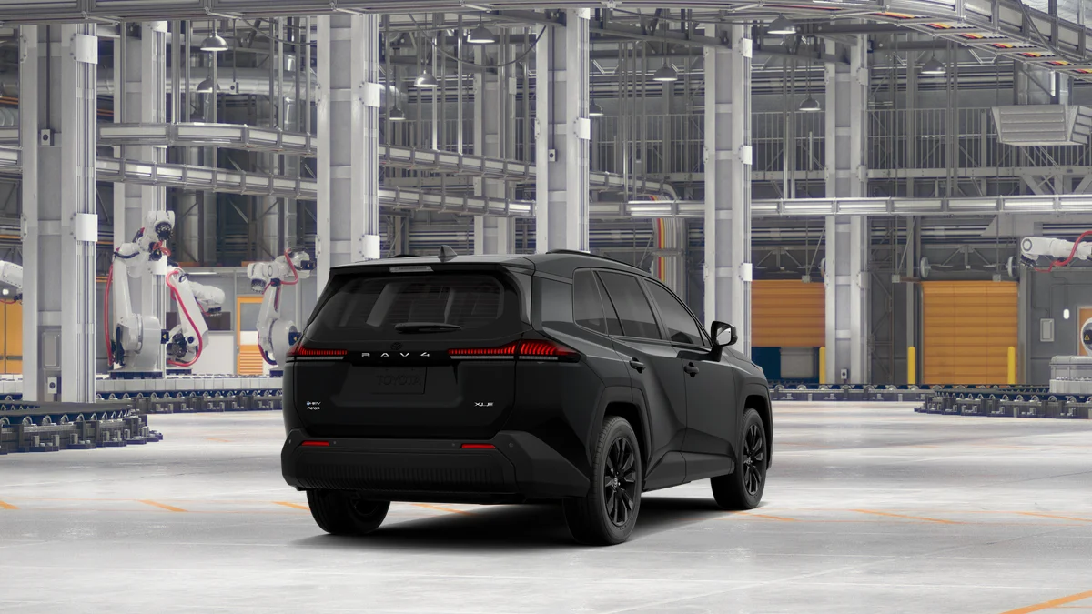 New 2026 Midnight Black Metallic Toyota XLE Premium image 9