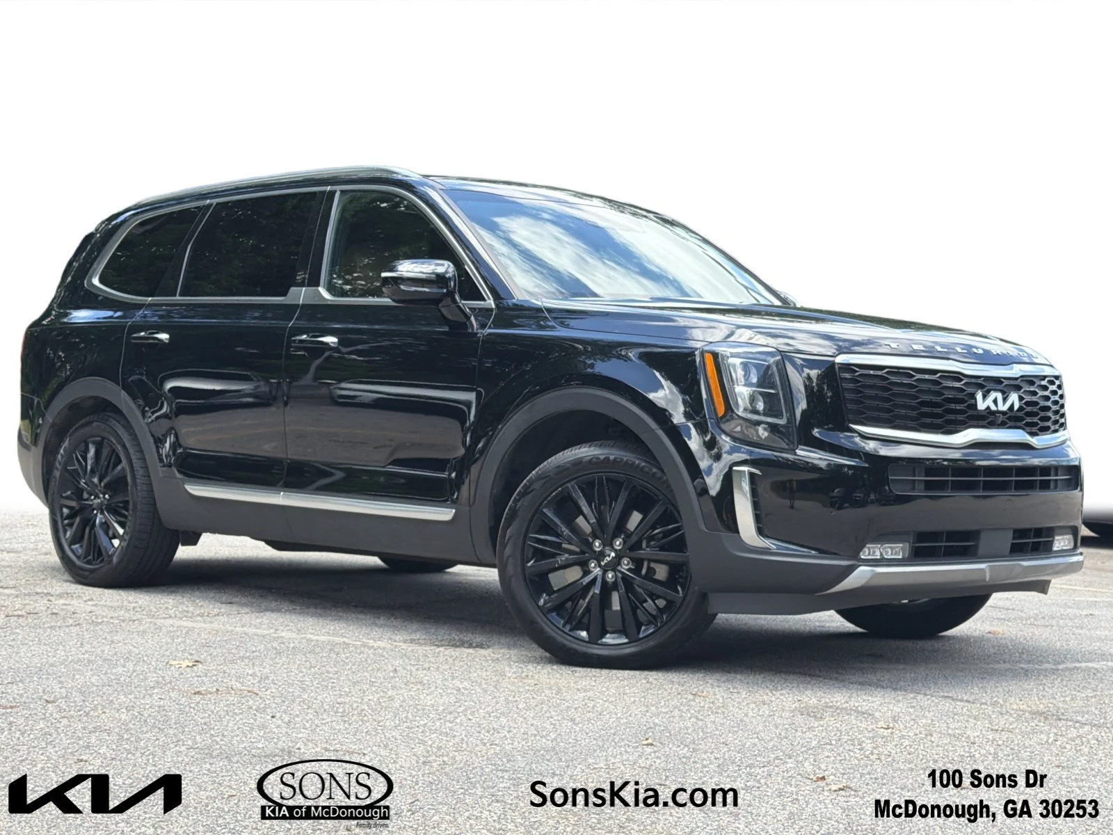 Used 2022 Ebony Black Kia SX image 1