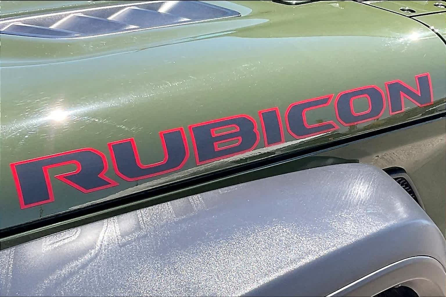 Used 2022 Sarge Green Clearcoat Jeep Rubicon image 8